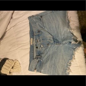 Madewell high waisted shorts